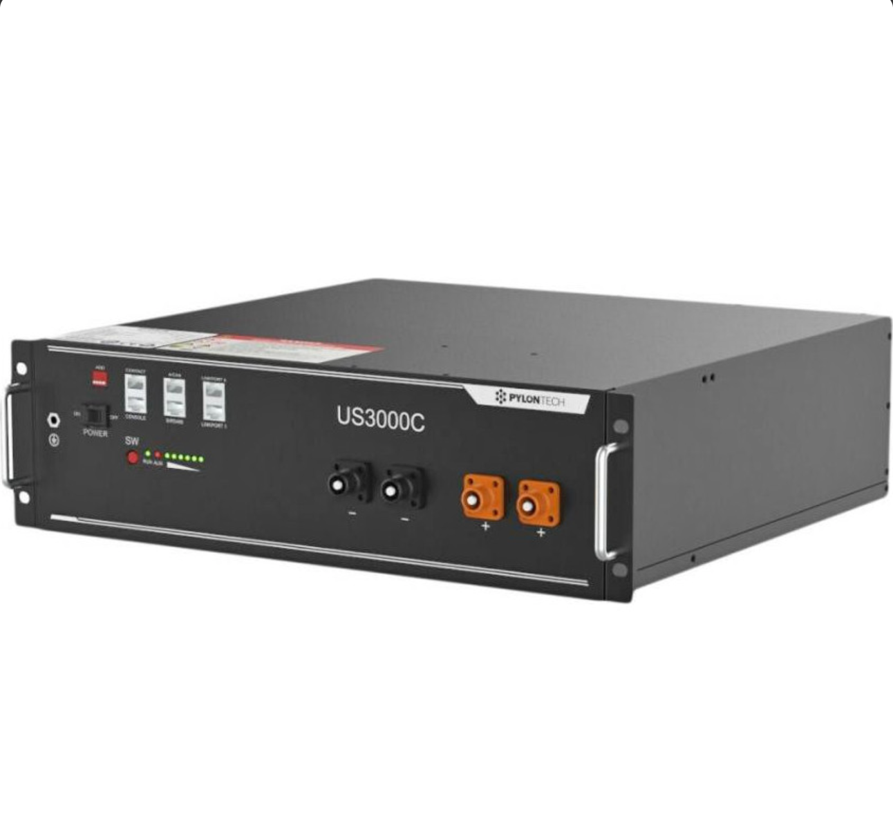 Акумулятор для ДБЖ Pylontech US3000C 48V 74Ah 3,55 кВт/ч