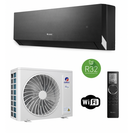 Кондиціонер Gree Clivia Inverter Black GWH24AUDXF-K6DNA1A R-32