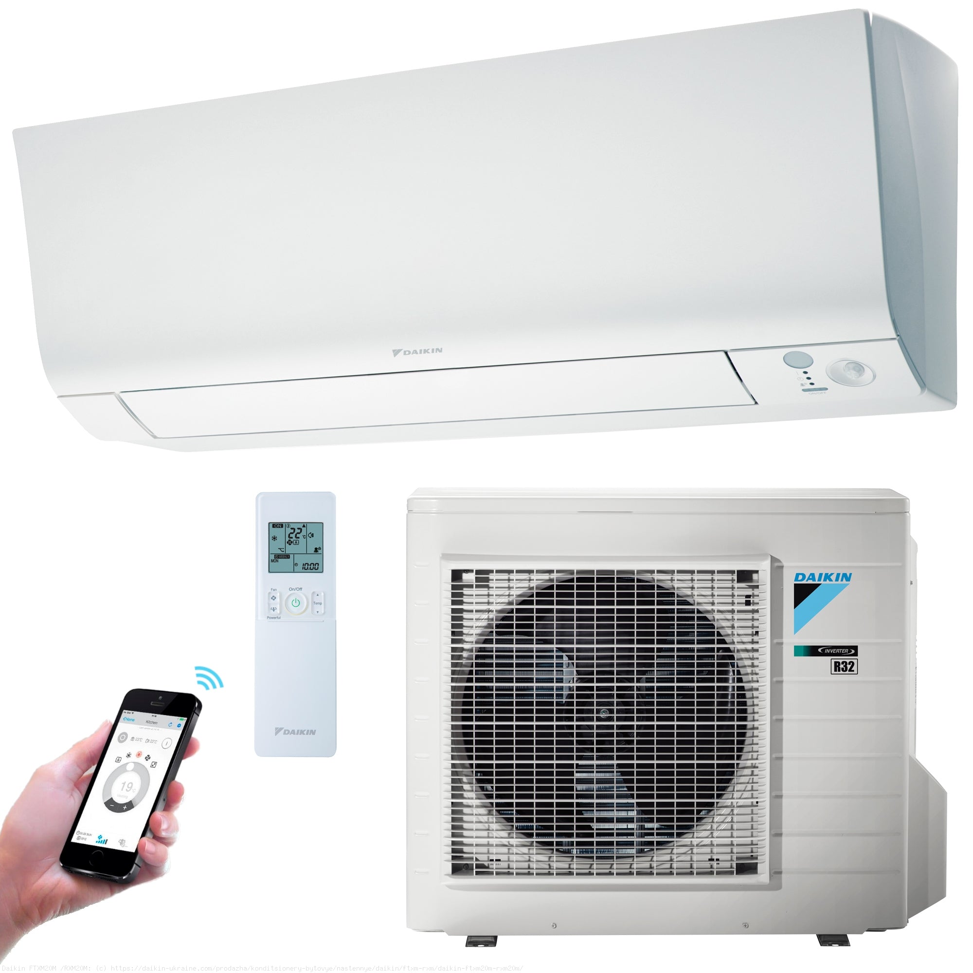 Кондиціонер Daikin FTXM20R /RXM20R Wi-Fi