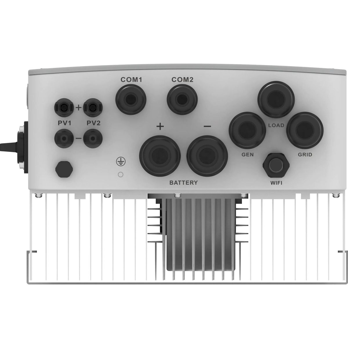 Гібридний інвертор Deye SUN-6K-SG06LP1-EU-BM2 WiFi (6 кВт, 1 фаза, 2 MPPT, LV)
