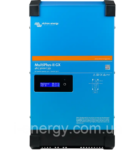 Гібридний сонячний інвертор (hybrid) Victron Energy MultiPlus-II 48/3000/35-32 GX