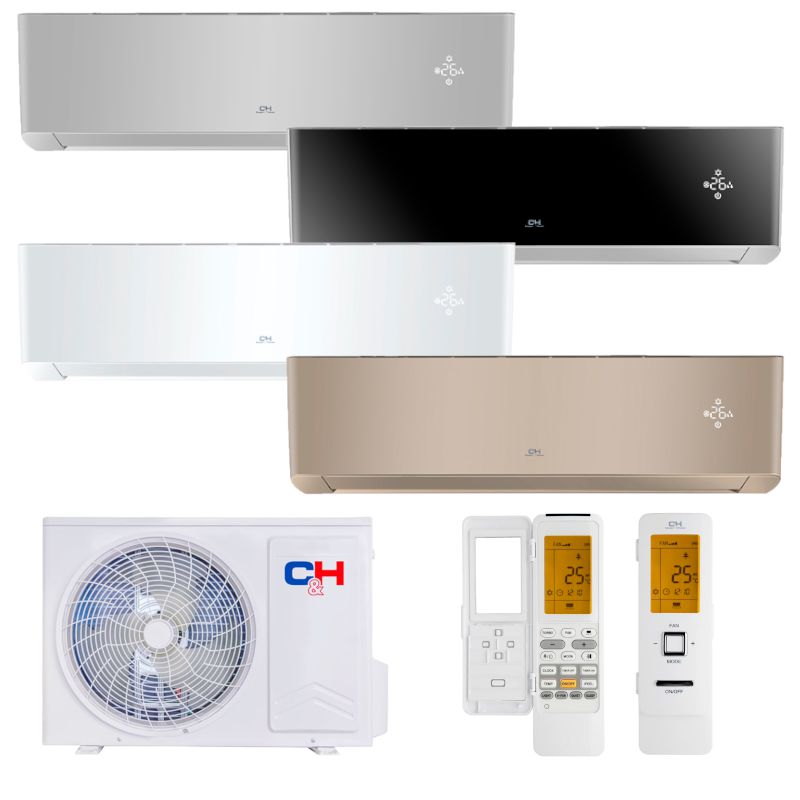 Кондиціонер тепловий насос Cooper&Hunter CH-S24FTXAM2S-BL Wi-Fi