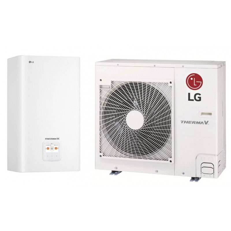 Тепловий насос повітря-вода LG Therma V 12 кВт HU123MA.U33 / HN1639 NK3