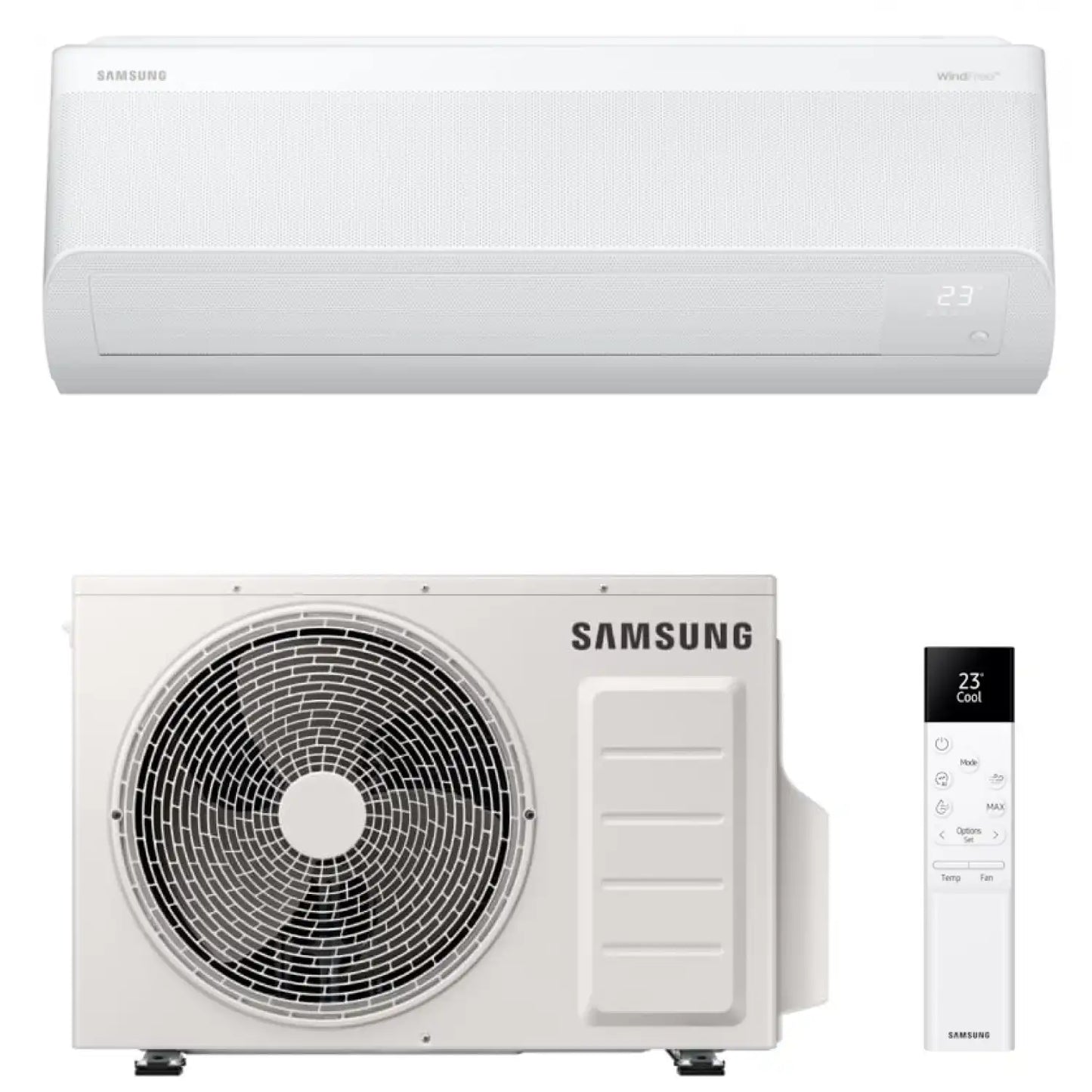 Кондиціонер спліт-система Samsung Nordic WindFree S2 AR70F09CABWNEE