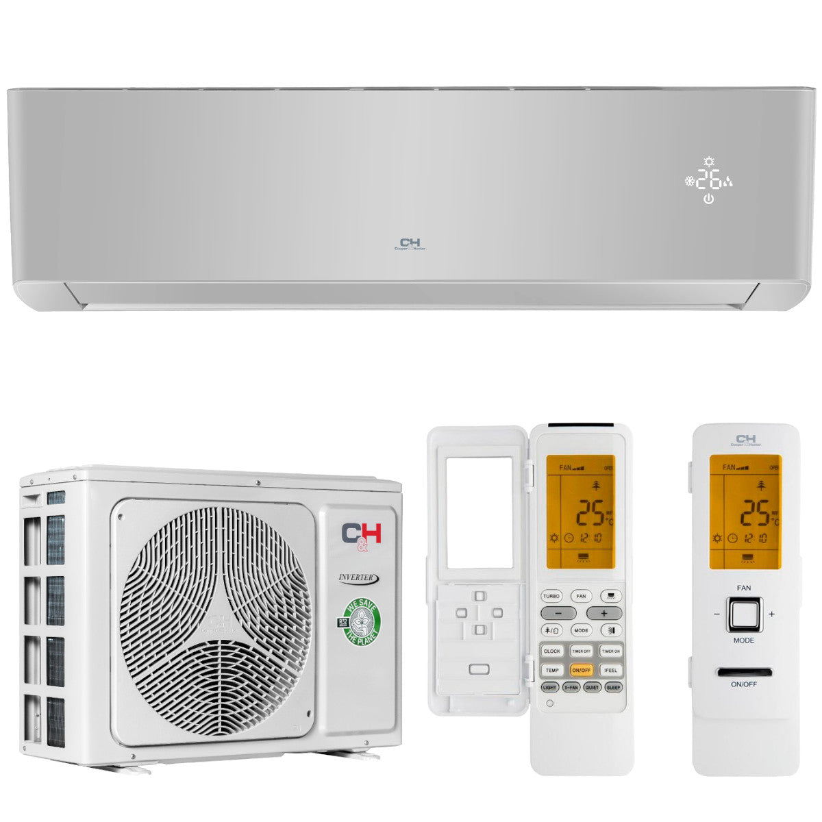 Кондиціонер Cooper Hunter CH-S09FTXAM2S-SC Supreme Inverter with WIFI