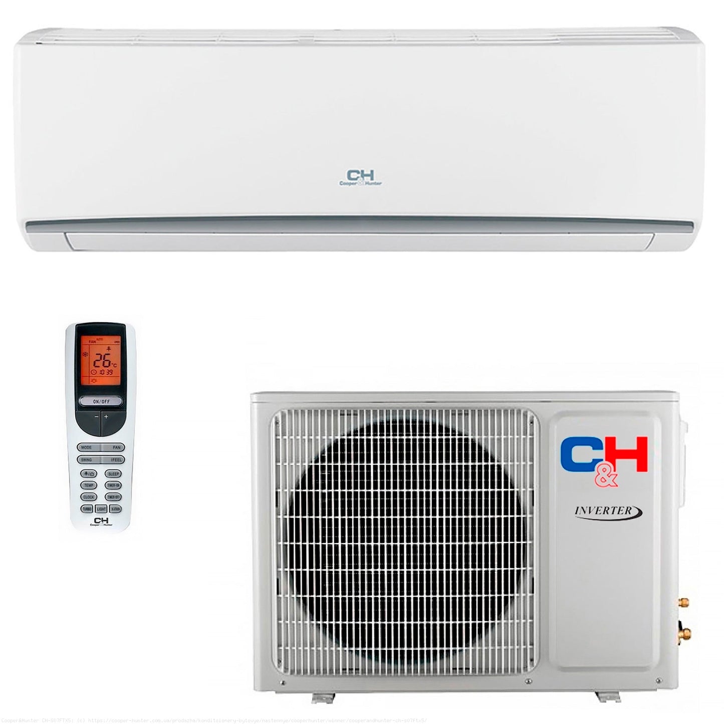 Кондиціонер Cooper&Hunter Winner Inverter CH-S24FTX5-NG