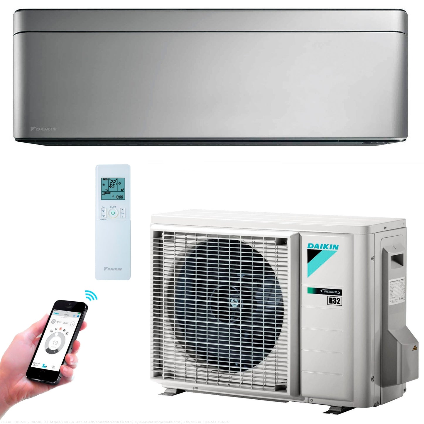 Кондиціонер Daikin FTXA35AS /RXA35A Wi-Fi