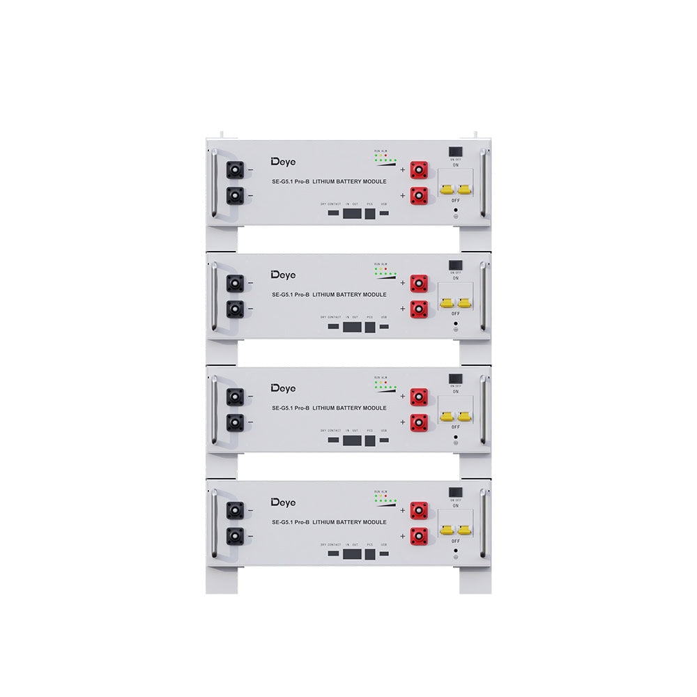 Акумулятор для ДБЖ Deye SE-G5.1 PRO-B (LIFEPO4 51,2V 100AH)