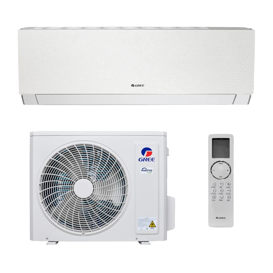 Кондиціонер Gree серії Clivia Inverter Stone Beige GWH12AUCXB-K6DNA1A