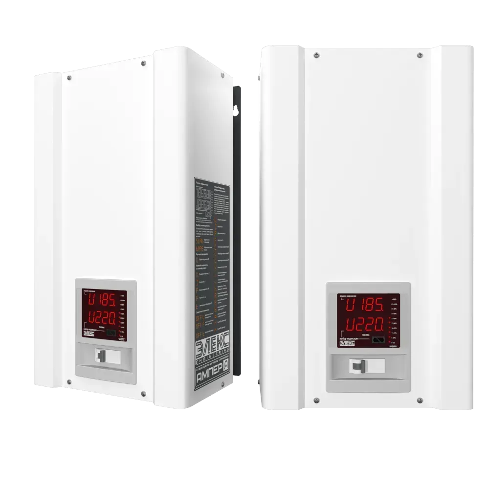 Однофазний симісторний стабілізатор напруги на 7 кВт АМПЕР У 12-1/32 v2.1 Елєкс Engineering